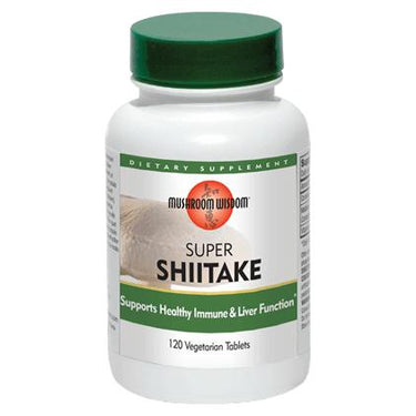 Super Shiitake 120 Tablets Mushroom Wisdom Supplement - Conners Clinic
